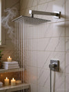 Premium Shower Arm with Flange - square