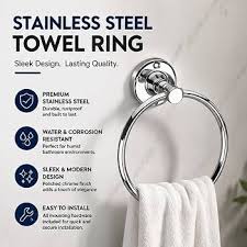 Premium Stainless Steel Towel Ring