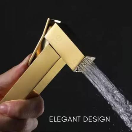 Premium Brass Health Faucet Hand Spray - gold