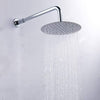 Premium Shower Arm with Flange - big circle