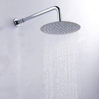 Premium Shower Arm with Flange - big circle